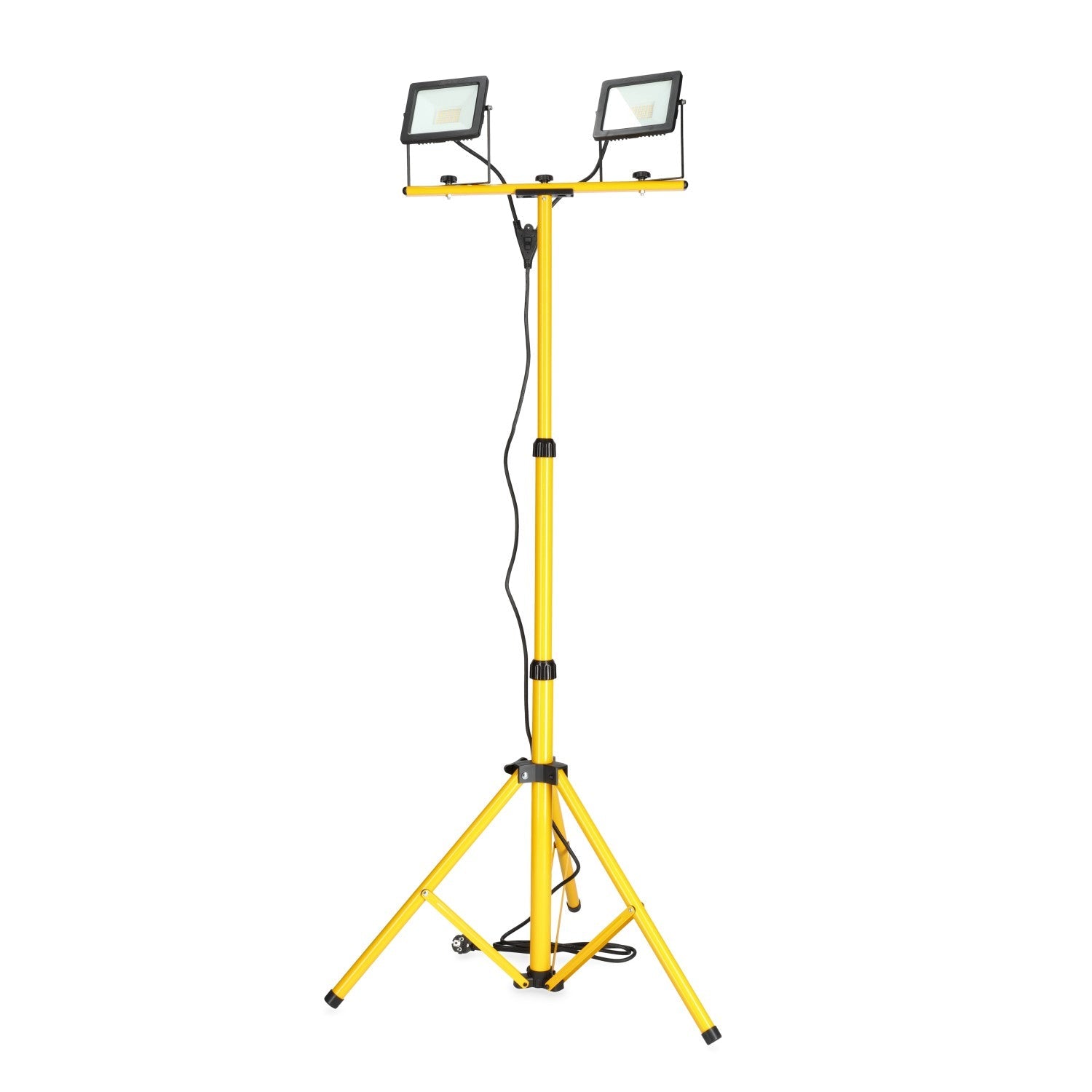 Naświetlacze ledowe na statywie DENVER X 2X30W barwa neutralna biała - LAITICA