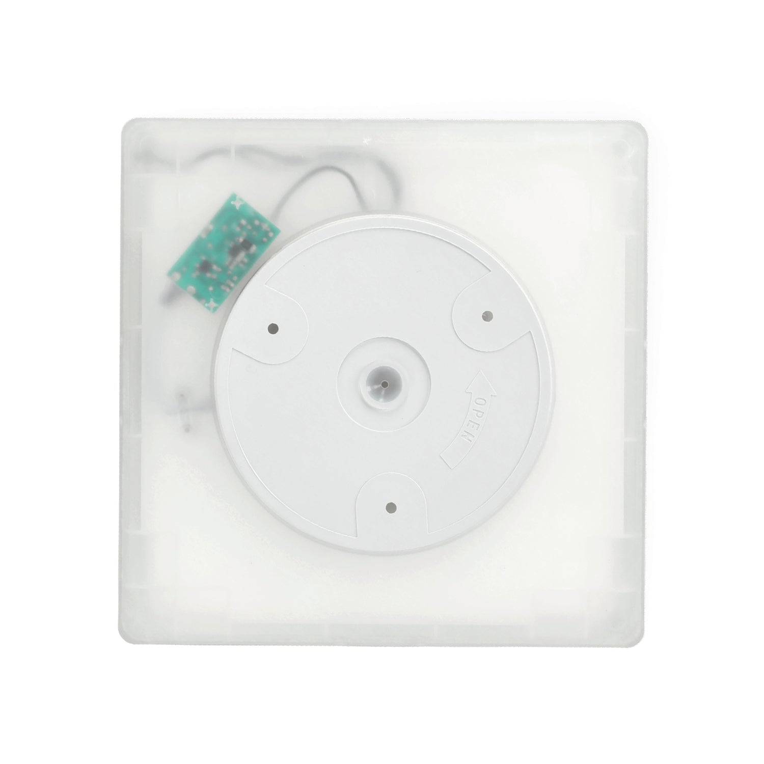 Nowoczesny plafon LED 24W sufitowy kwadratowy IP54 – 3 barwy światła 3000/4000/6000K, 2400 lm | Uniwersalna opraw - LAITICA