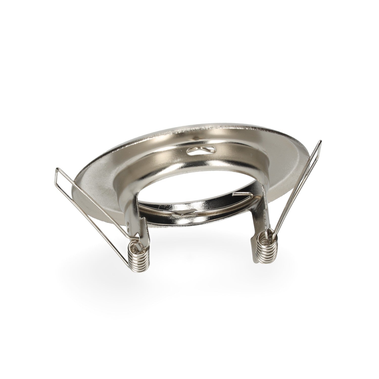 Oczko sufitowe LUMO oprawa ozdobna halogen MATOWY CHROM okrągły - LAITICA