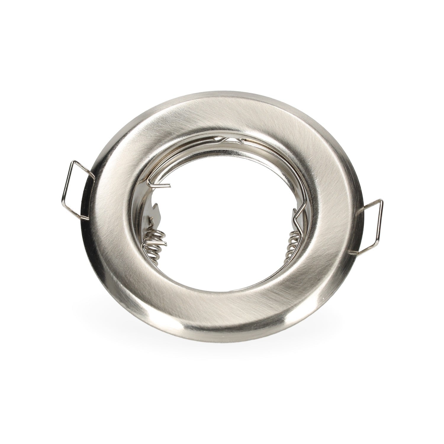 Oczko sufitowe LUMO oprawa ozdobna halogen MATOWY CHROM okrągły - LAITICA