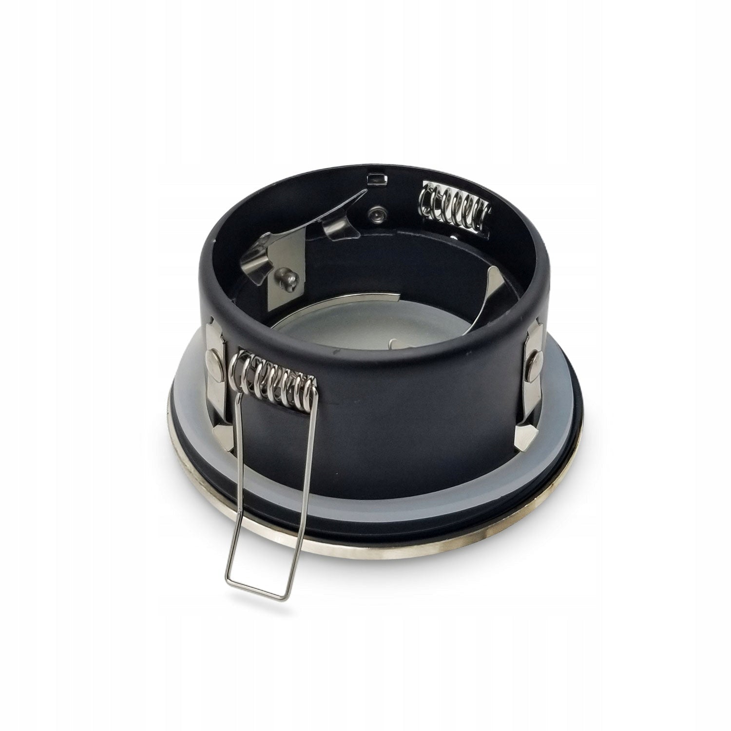 Oczko sufitowe OPRAWA HERMETYCZNA halogen do podbitki IP44 SREBRNE - LAITICA