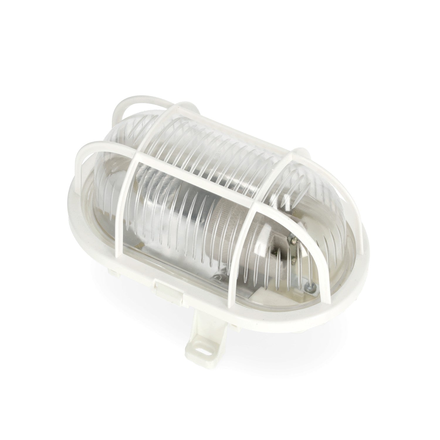 Oprawa ASTRAL 60 siatka plastikowa biała E27 - LAITICA