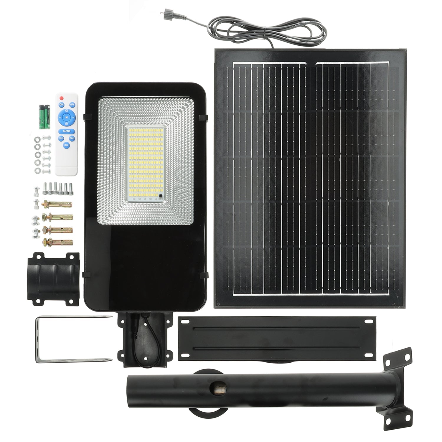 Oprawa DROGOWA LED 11W 6500K Barwa ZIMNA Lampa Solarna z Czujnikiem Ruchu – IP54 - LAITICA