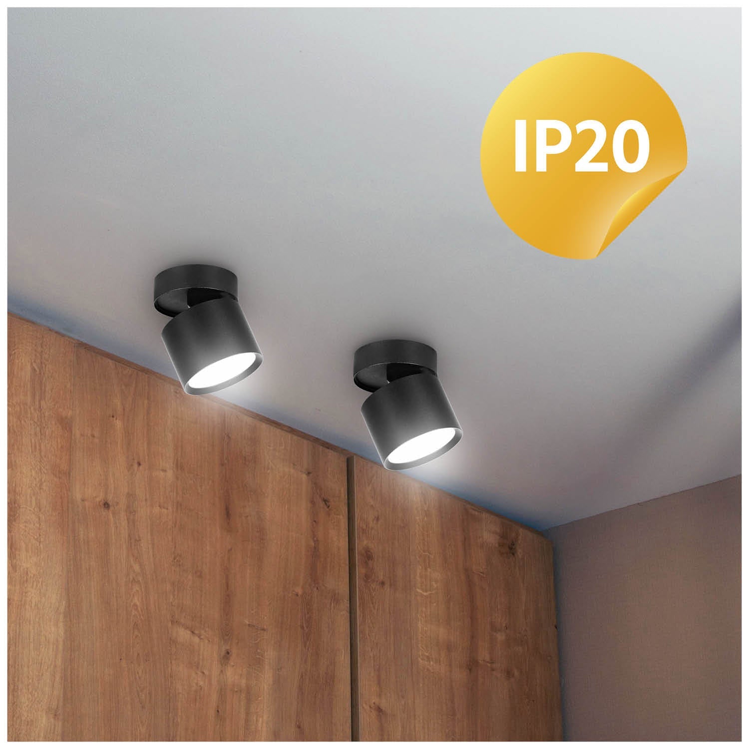 Oprawa Halogenowa Natynkowa Tuba ruchoma Gx53 LED Spot Kinkiet Sufitowa - LAITICA