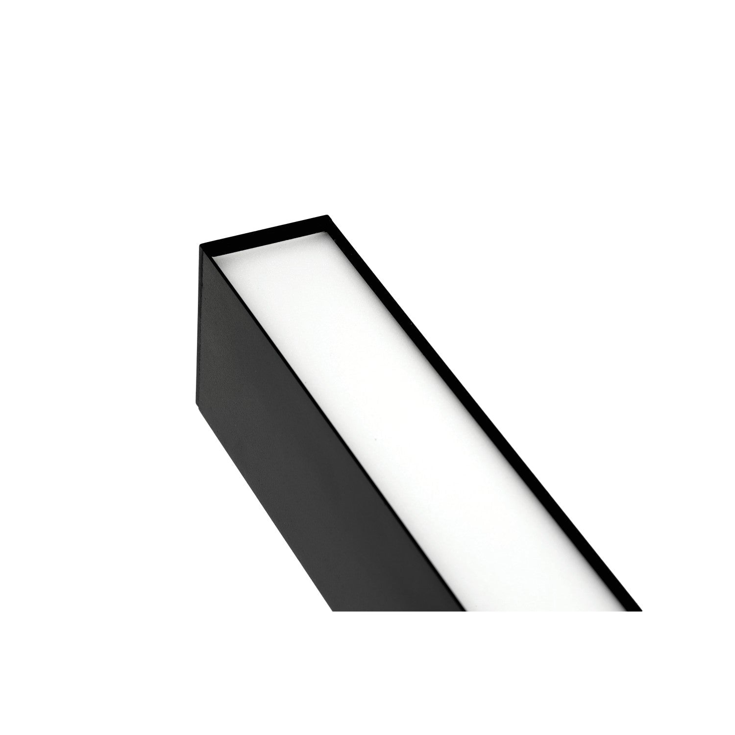 Oprawa JUVE wbudowane diody LED barwa neutralna 20W 120 cm CZARNA 2400lm - LAITICA