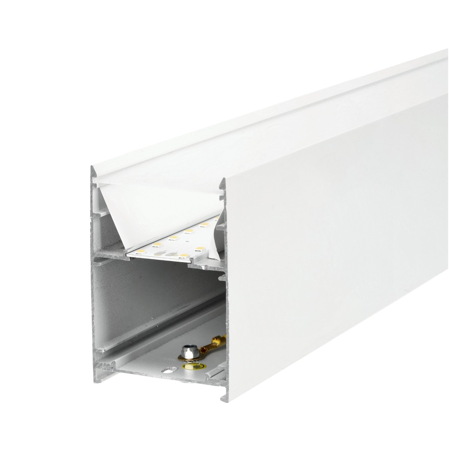 Oprawa JUVE wbudowane diody LED barwa neutralna 40W 120 cm BIAŁA 5200lm - LAITICA