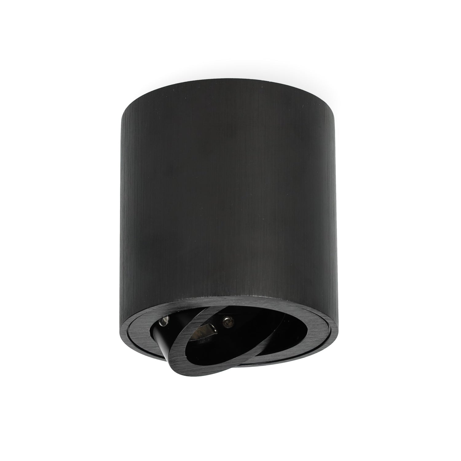 Oprawa natynkowa SPARK czarna ruchoma TUBA halogen - LAITICA