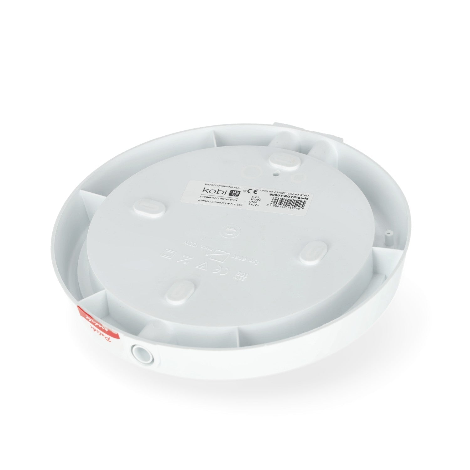 Oprawa oświetleniowa FLASH 100w E27 biała - LAITICA