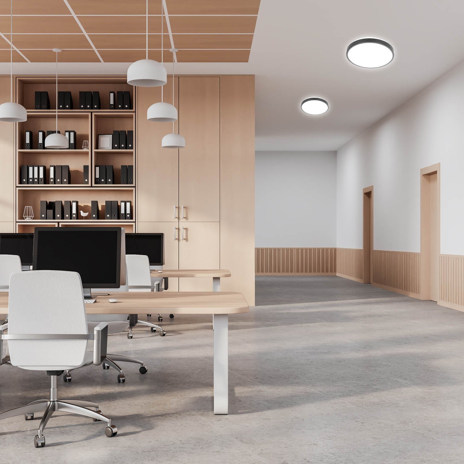 Oprawa oświetleniowa plafon LUXO czarna E27 okrągła - LAITICA