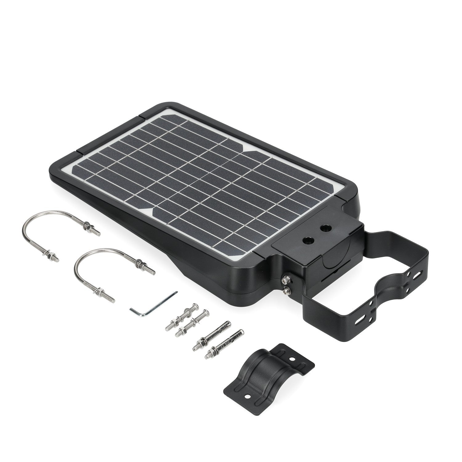 Oprawa Solarna Uliczna LED 15W Czujnik Ruchu Naświetlacz Barwa Neutralna - LAITICA