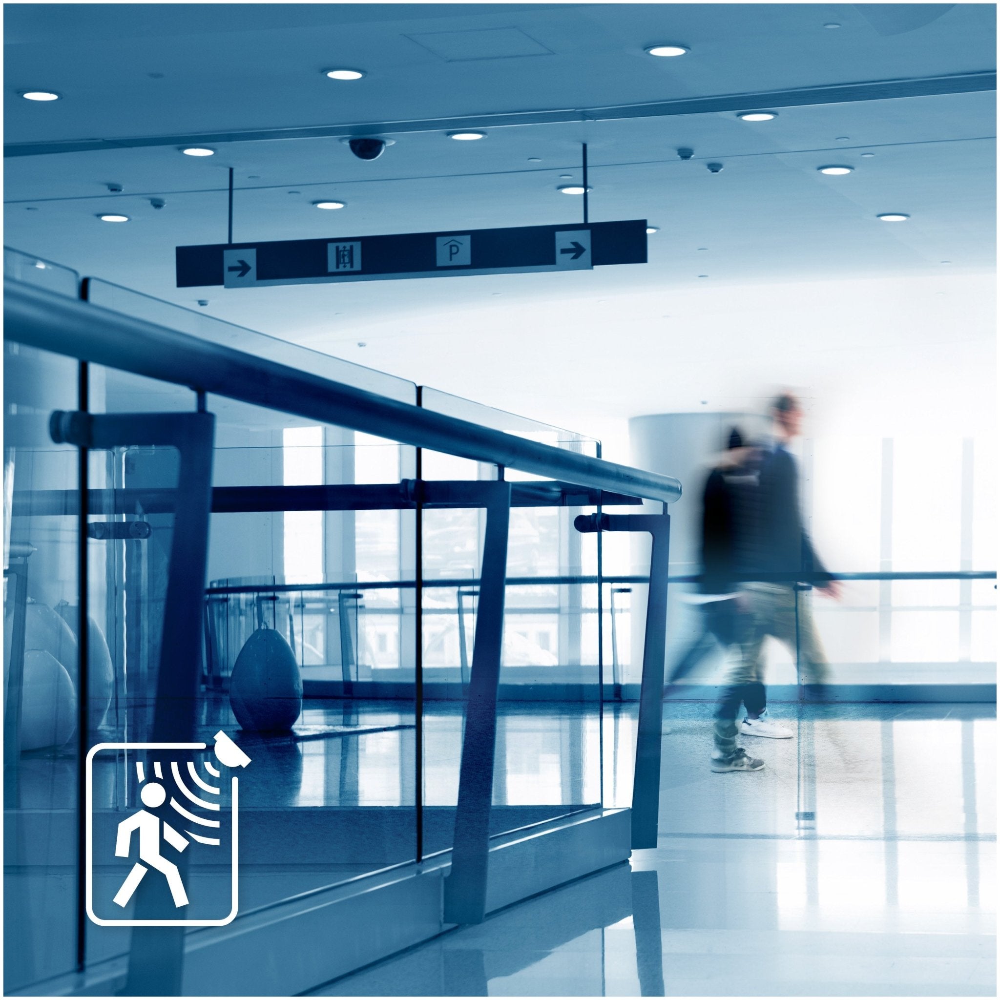 Oprawa Sufitowa 12W Plafon Czujnik Ruchu CCT Regulacja IP65 Biały + pilot - LAITICA