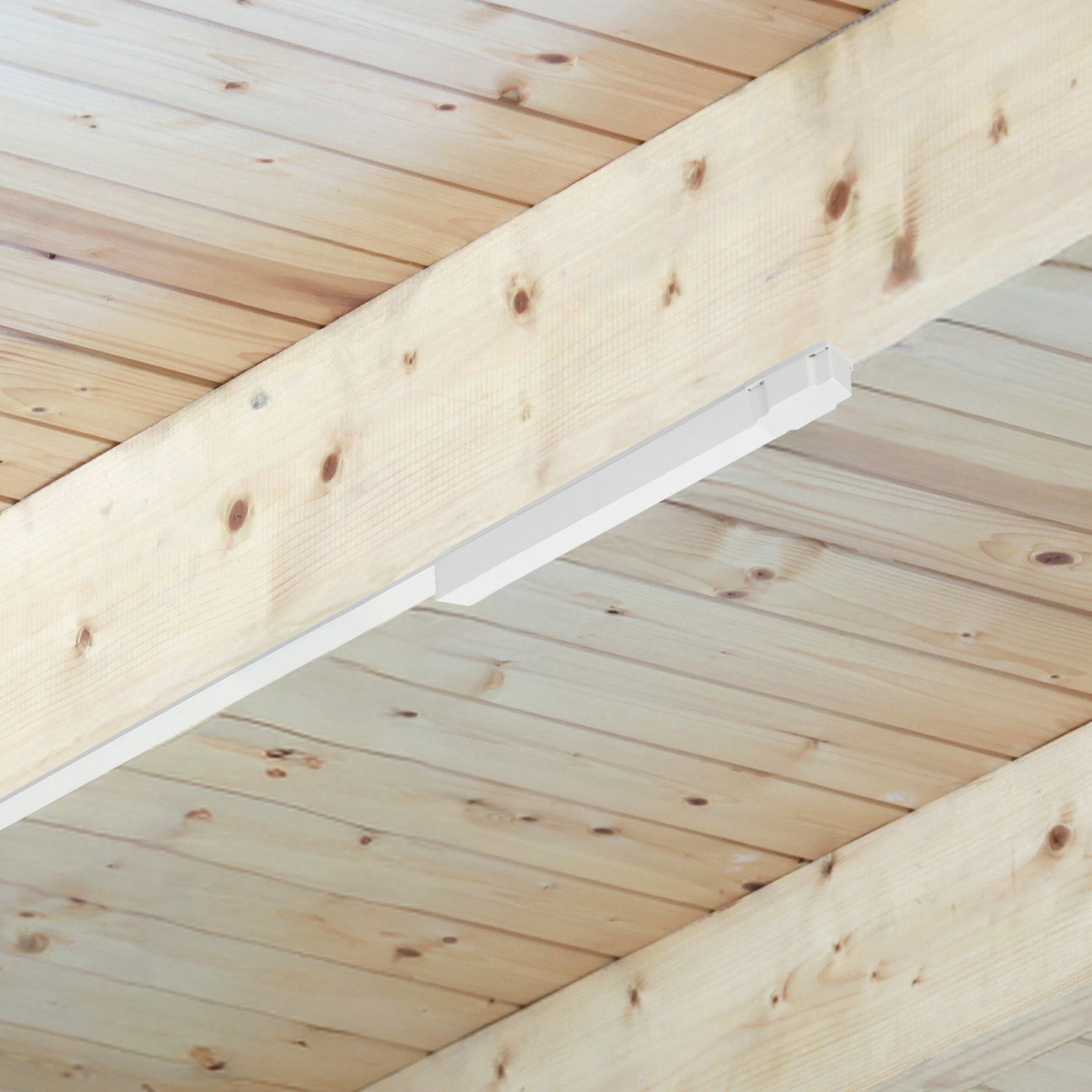 Estetyczna osłona zasilacza do oświetlenia szynowego LED