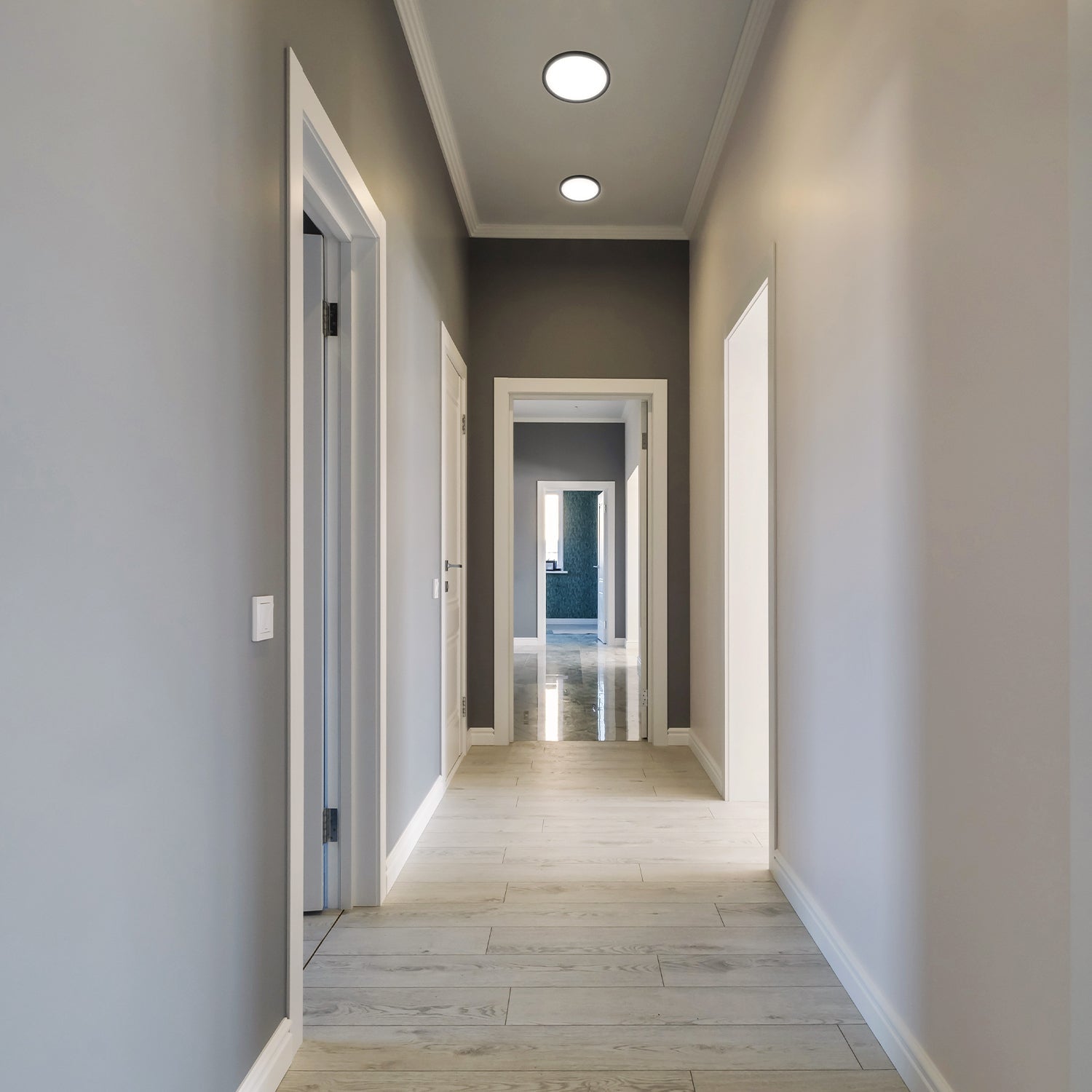 Plafon LED 12W IP54 lampa sufitowa 3 barwy światła 3000K/4000K/6000K - LAITICA