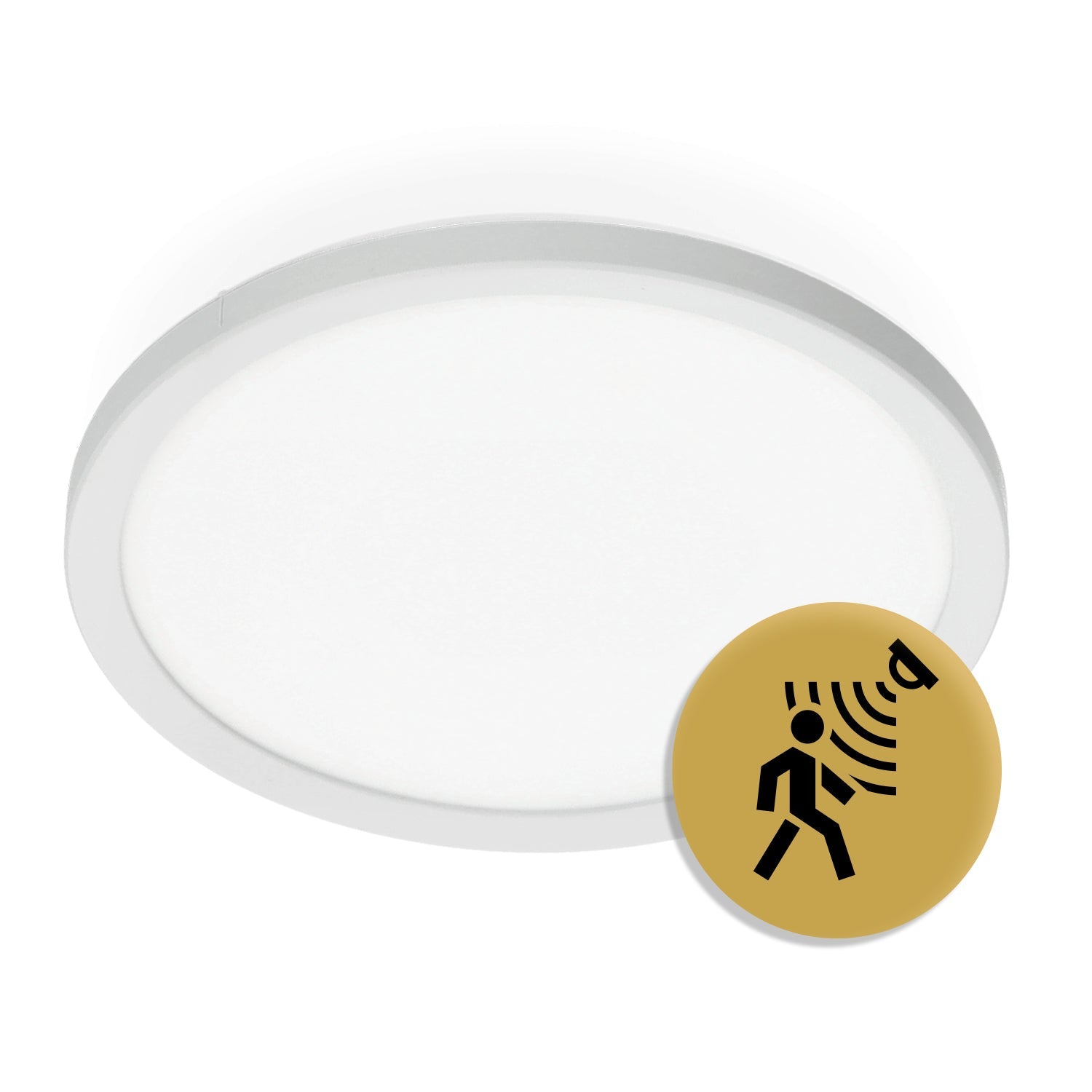 Plafon LED 24W IP54 z czujnikiem ruchu i zmierzchu, 3 barwy światła, pilot – Lampa sufitowa inteligentna - LAITICA