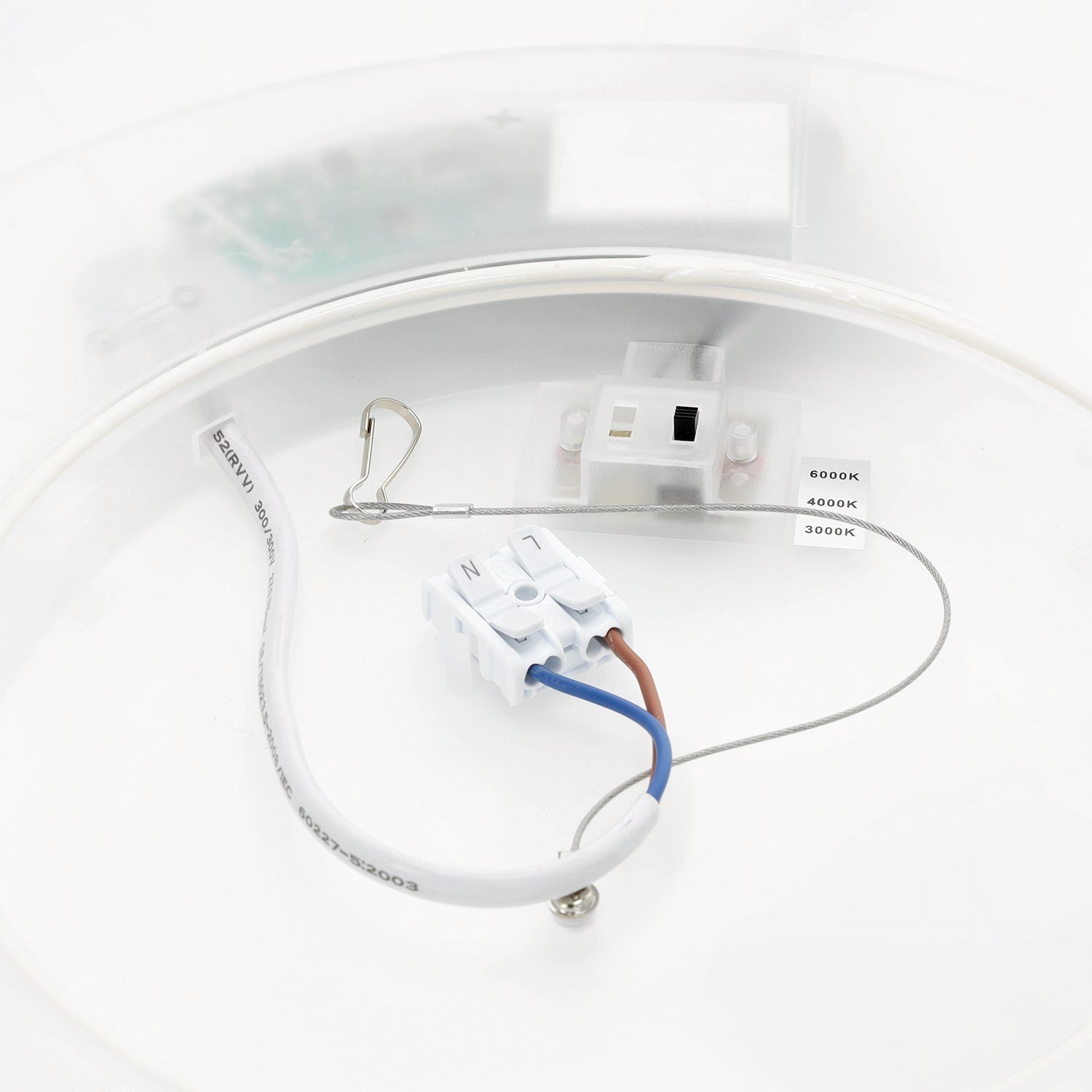 Plafon LED 32W IP54 lampa sufitowa 3 barwy światła 3000K/4000K/6000K - LAITICA
