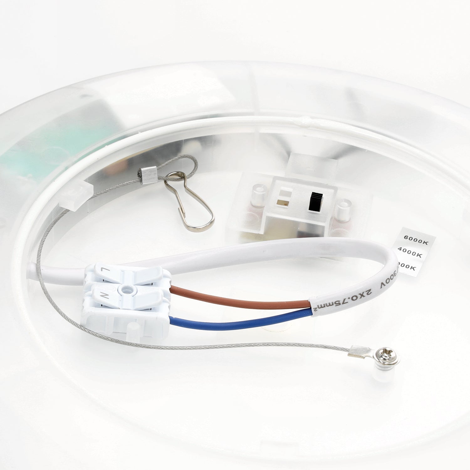 Plafon LED 32W IP54 z czujnikiem ruchu i zmierzchu + pilot | lampa sufitowa 3 barwy światła - LAITICA