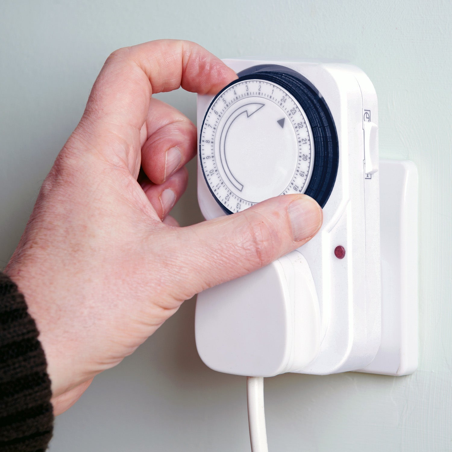 Programator Czasowy Dobowy Do Gniazdka 24h Mechaniczny - LAITICA