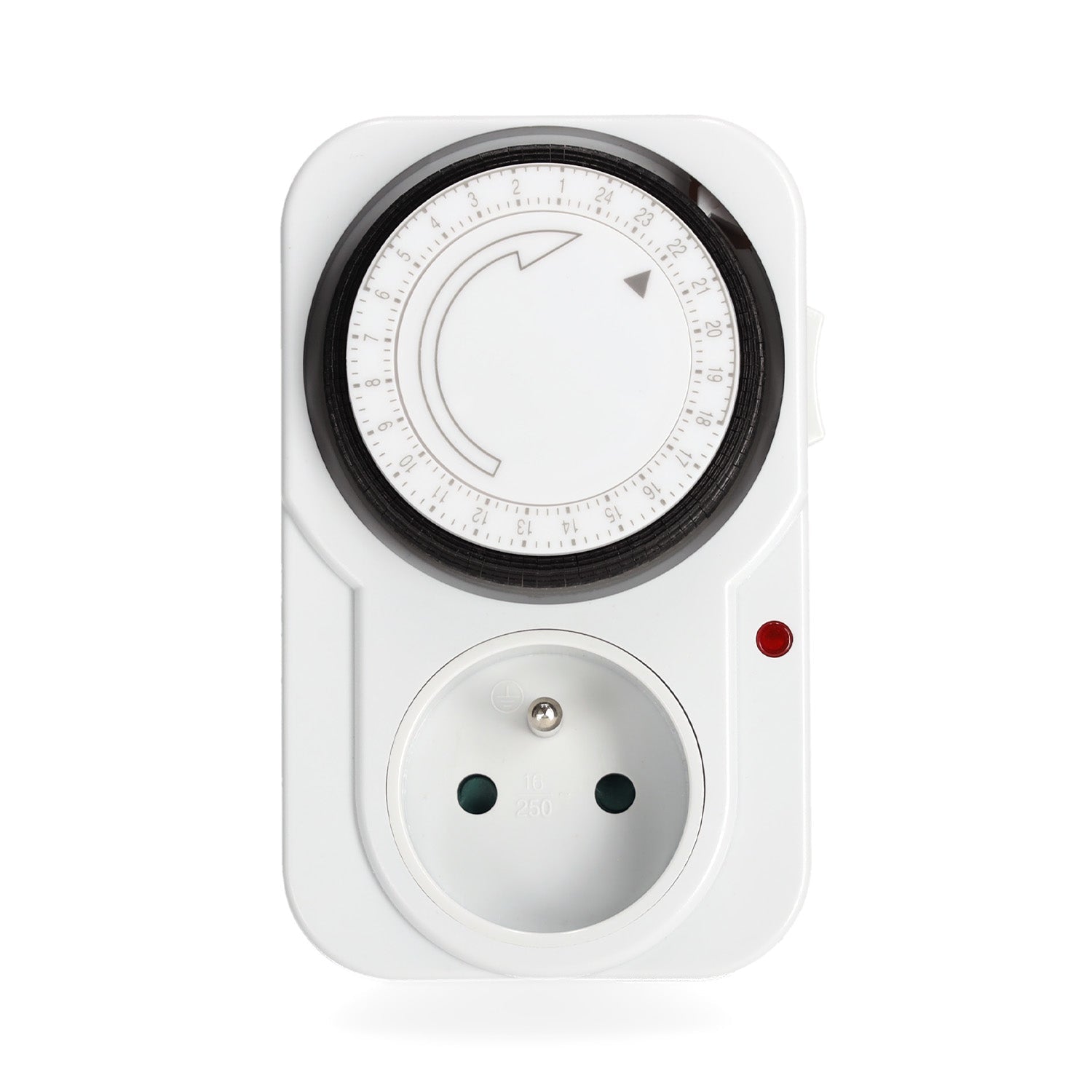 Programator Czasowy Dobowy Do Gniazdka 24h Mechaniczny - LAITICA