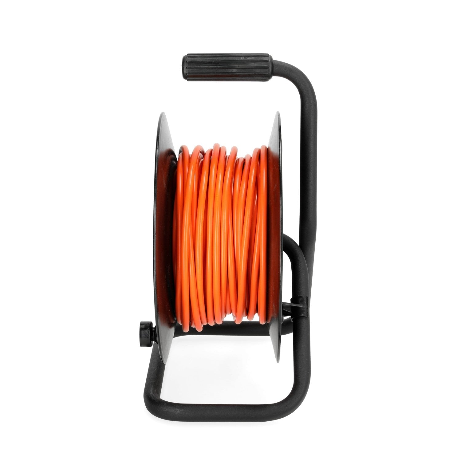 Przedłużacz bębnowy ogrodowy 25m 4 gniazda 3x1,5mm zwijany Z UCHWYTEM - LAITICA