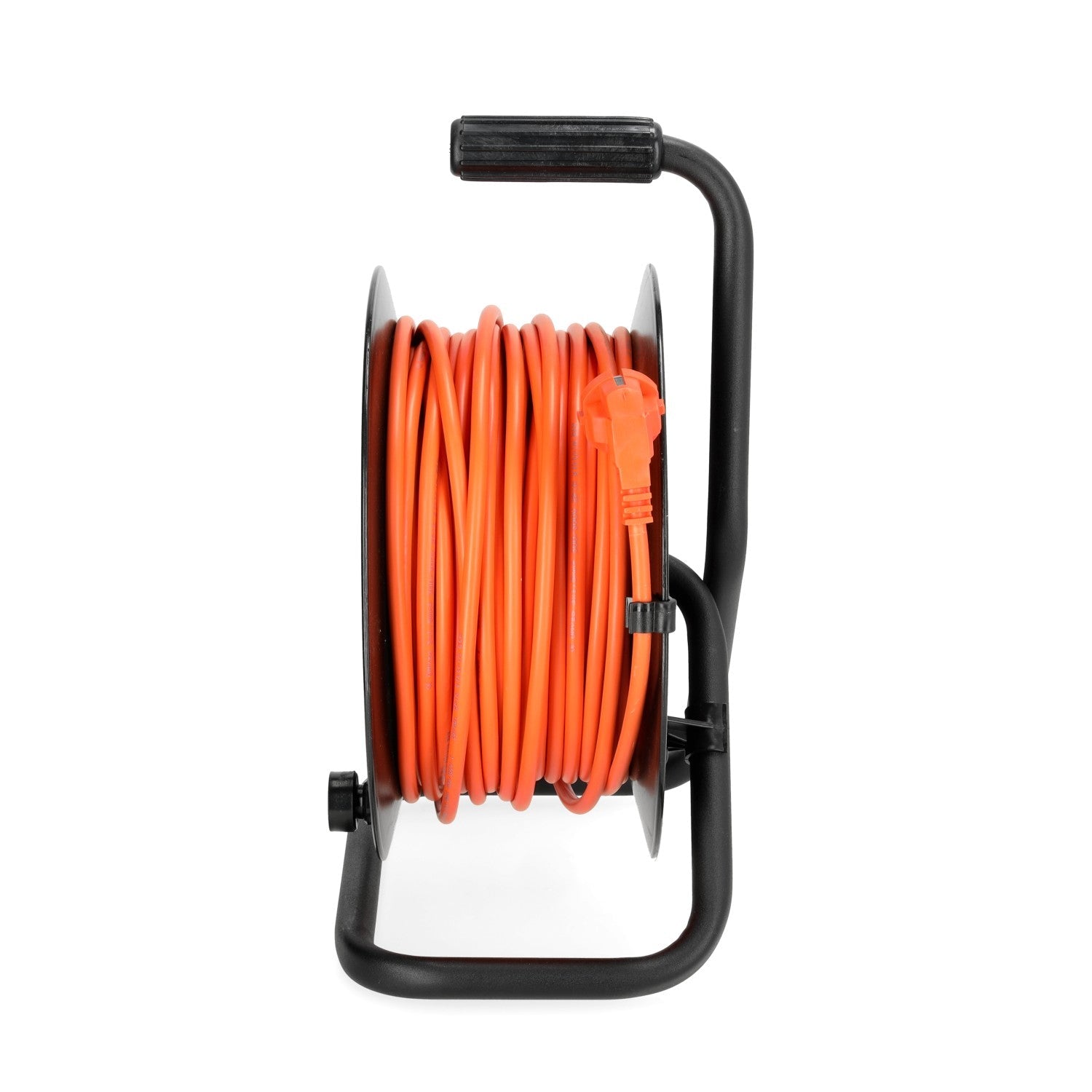 Przedłużacz bębnowy ogrodowy 40m 4 gniazda 3x1,5mm zwijany Z UCHWYTEM - LAITICA