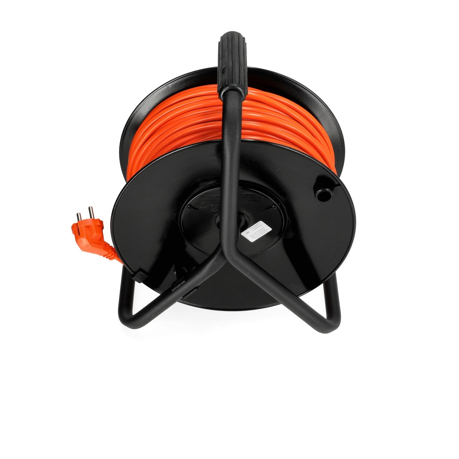 Przedłużacz bębnowy ogrodowy 50m 4 gniazda 3x1,5mm zwijany Z UCHWYTEM - LAITICA