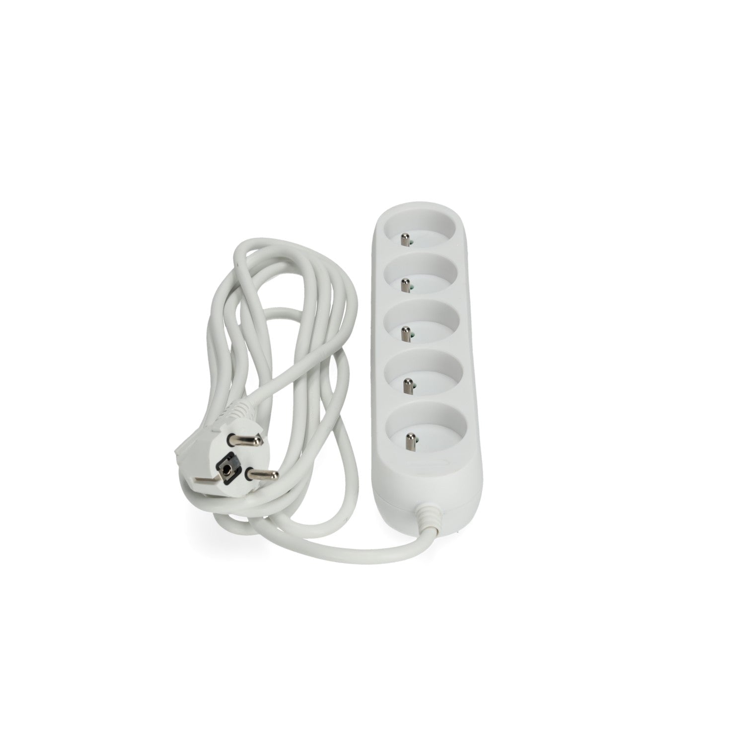 Przedłużacz LARGO listwa 5 - gniazd długość 3 metry z uziemieniem - LAITICA