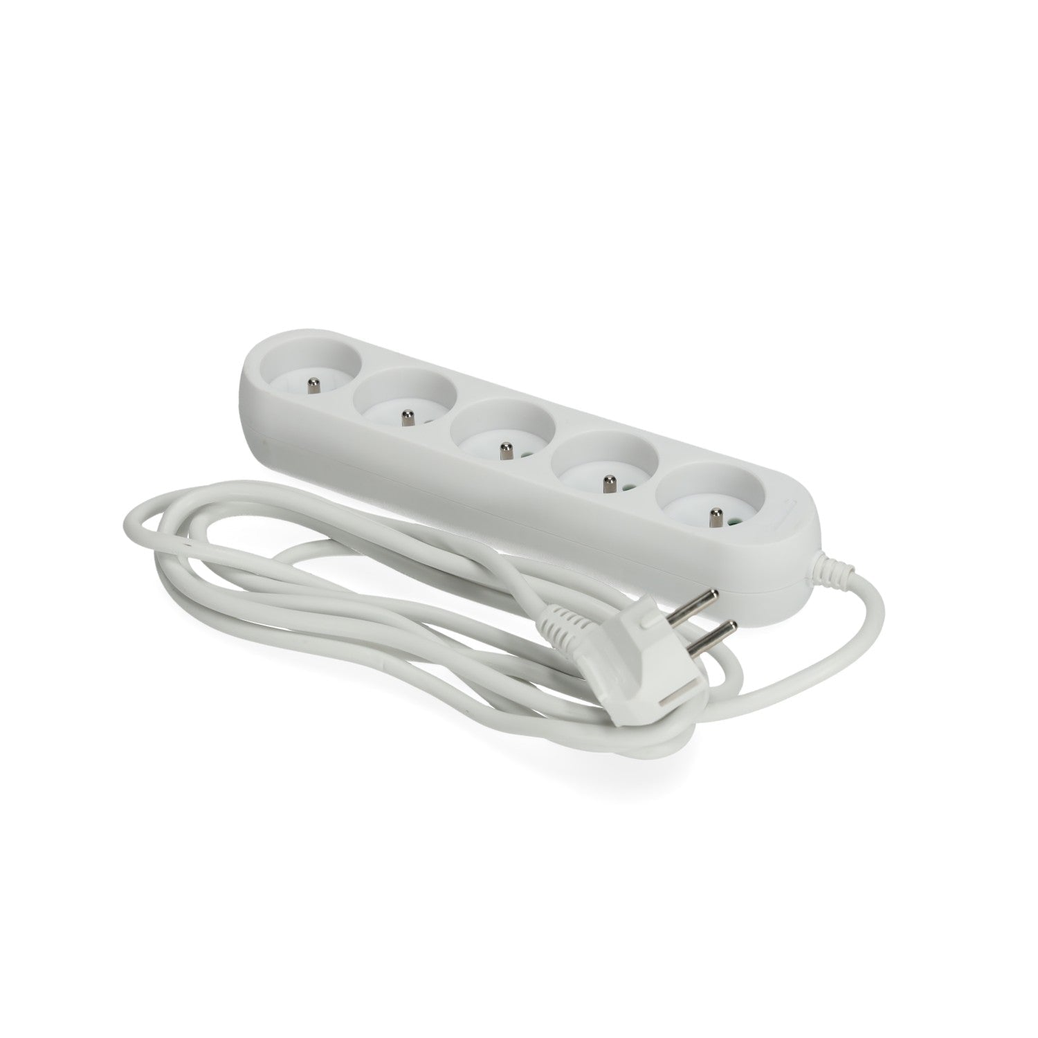 Przedłużacz LARGO listwa 5 - gniazd długość 3 metry z uziemieniem - LAITICA