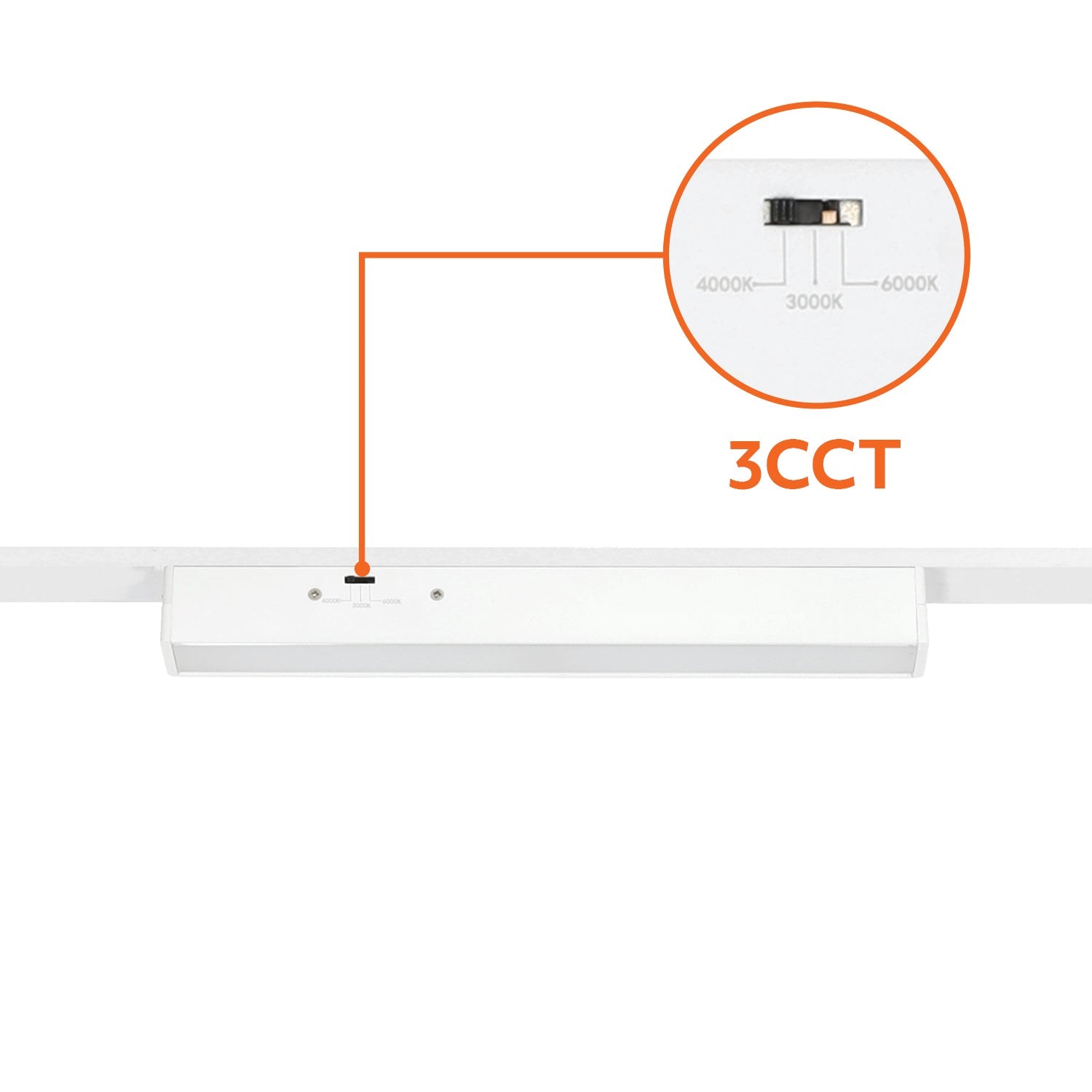Reflektor magnetyczny LED 3CCT – regulowana barwa światła