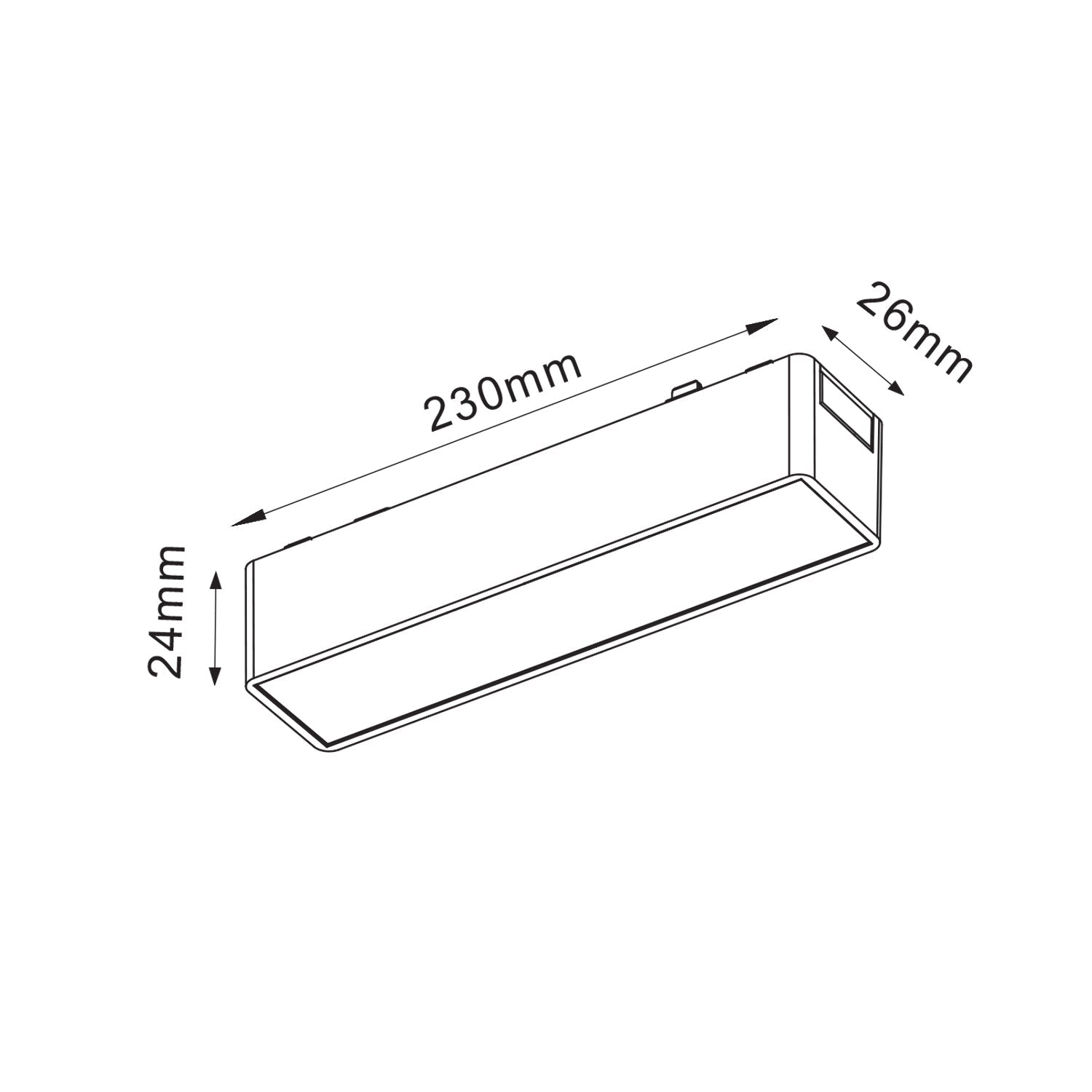 Reflektor LED do showroomów galerii i przestrzeni komercyjnych