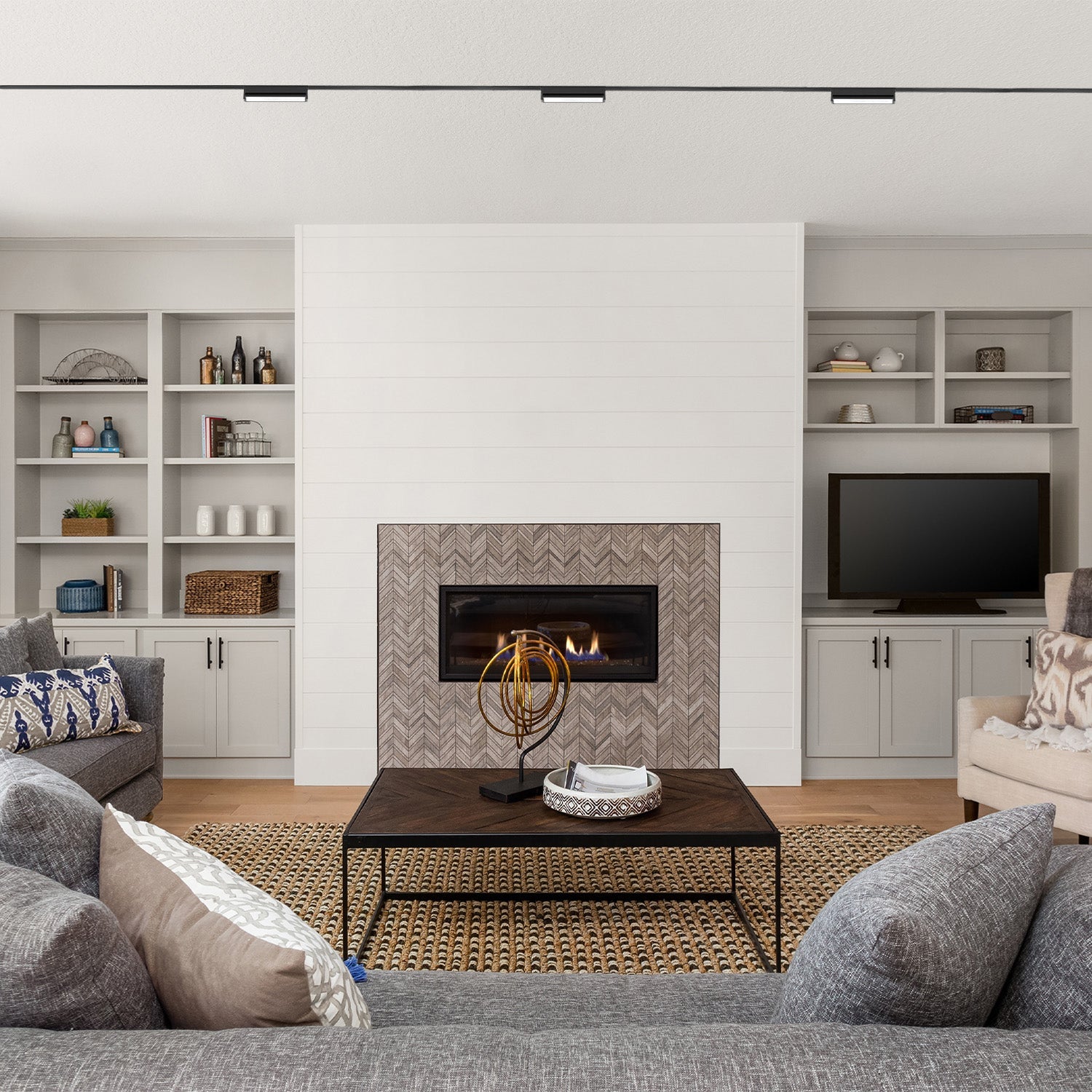 Reflektor magnetyczny LED 10W 3CCT do szyny magnetycznej natynkowej – czarny - LAITICA