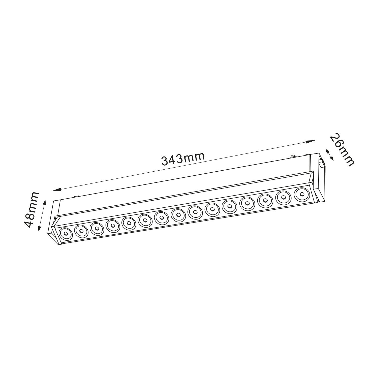 Reflektor magnetyczny LED 15W – precyzyjne światło punktowe