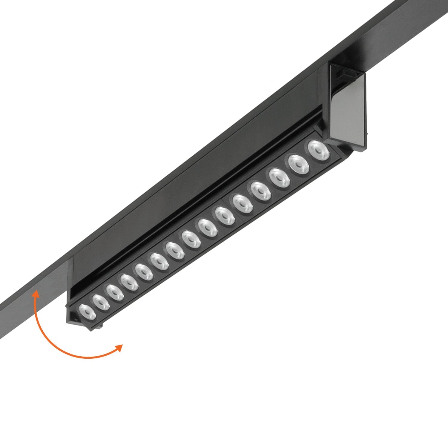Reflektor magnetyczny LED 15W 3CCT do szyny magnetycznej natynkowej – czarny - LAITICA