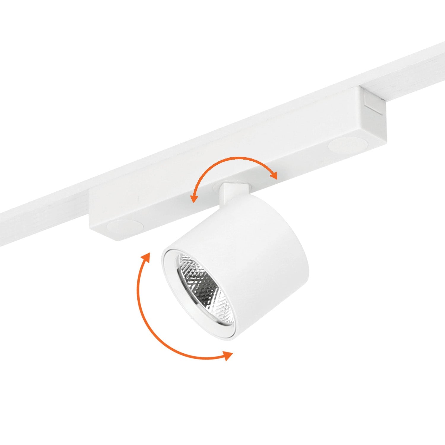 Reflektor magnetyczny LED 7W 3CCT do szyny magnetycznej natynkowej – biały - LAITICA