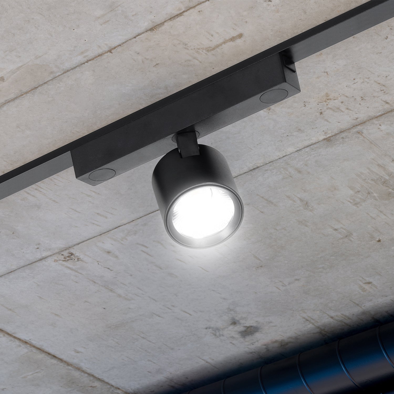 Reflektor magnetyczny LED 7W 3CCT do szyny magnetycznej natynkowej – czarny - LAITICA