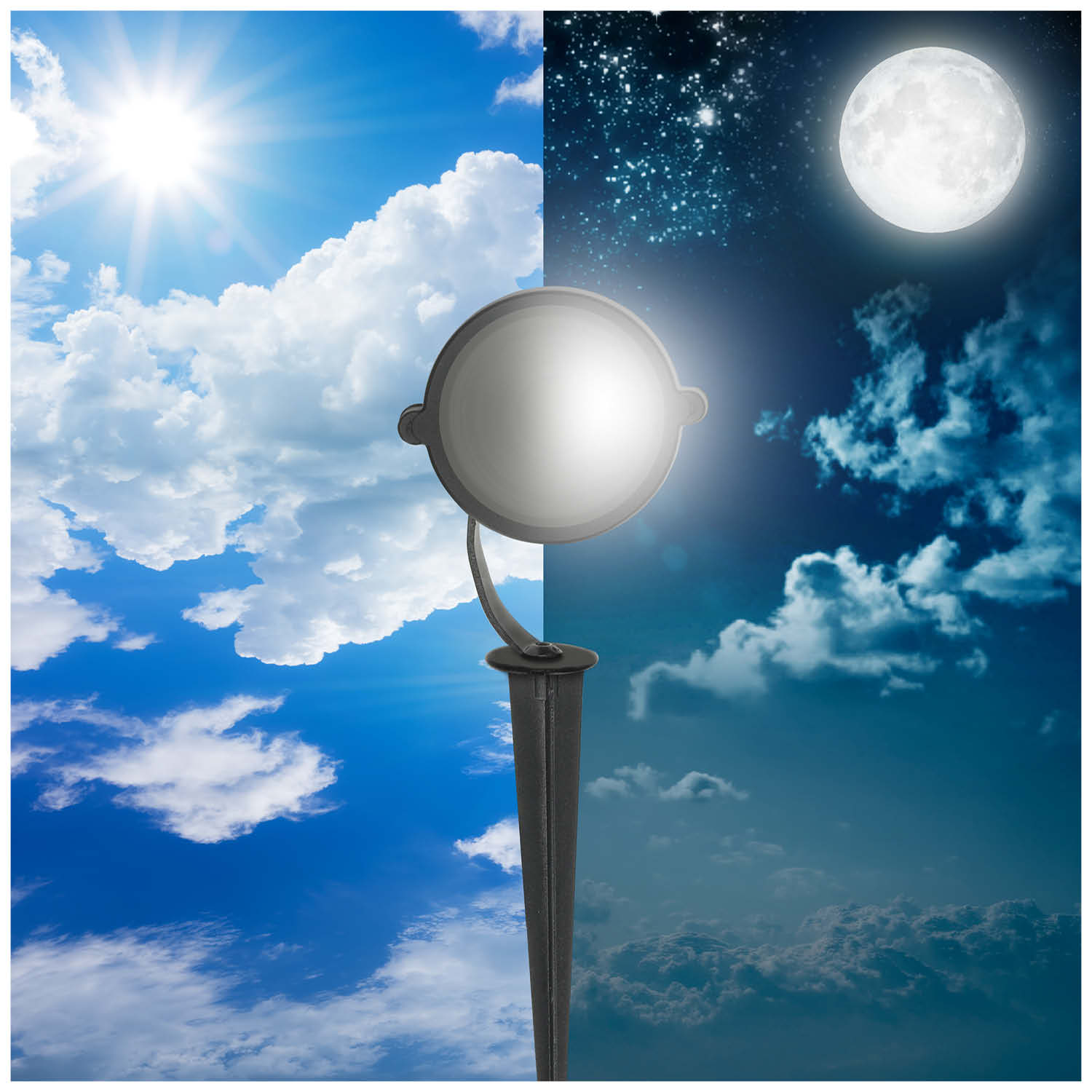 Reflektor Ogrodowy GU10 IP65 Lampa Ogrodowa Punktowa Zewnętrzna - 2szt - LAITICA