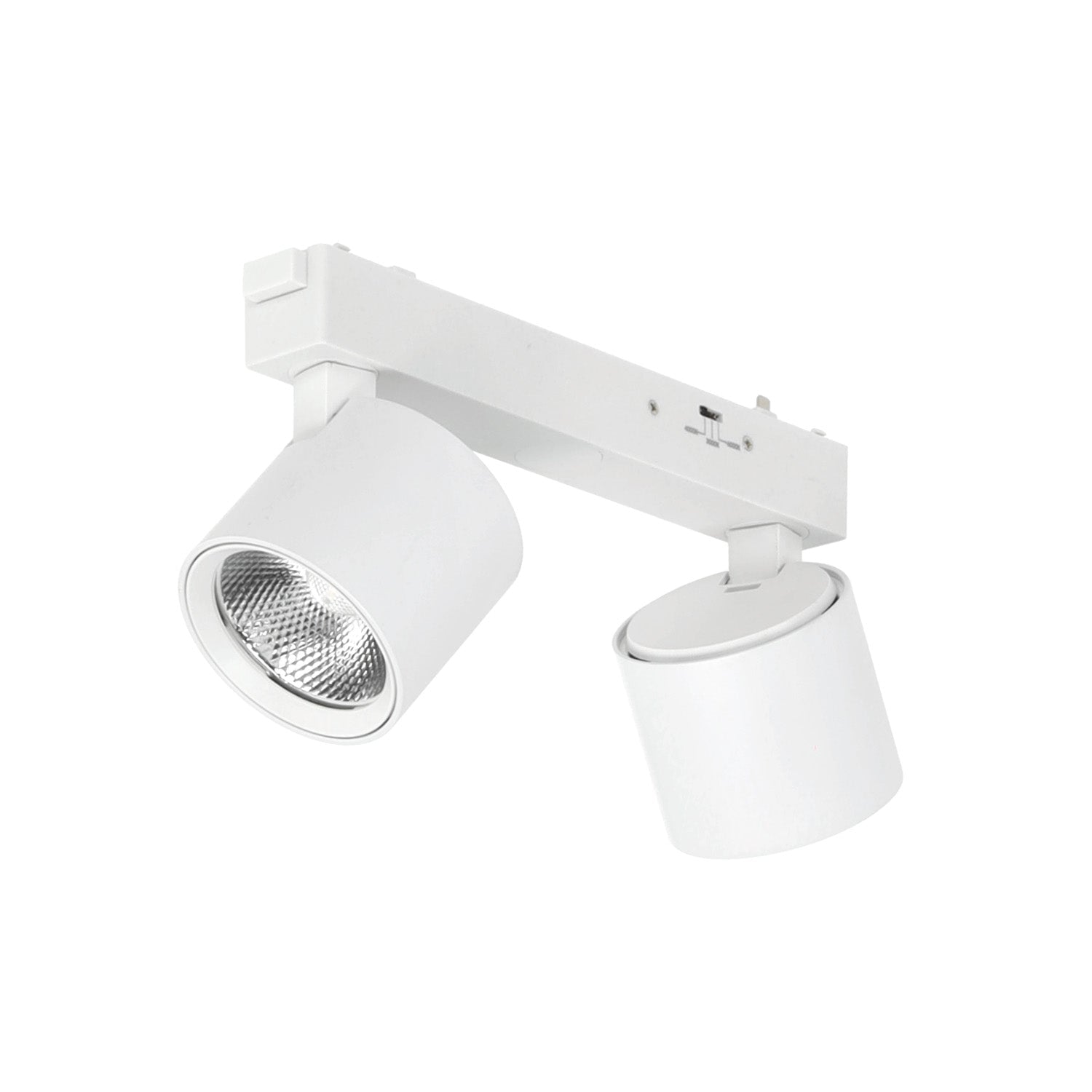 Reflektor szynowy LED 14W (2×7W) do szyn magnetycznych natynkowych 3CCT, biały, 24°, 1162 lm - LAITICA