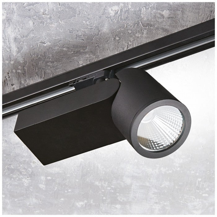 Reflektor szynowy LED 28W 3000K 24° czarny do szynoprzewodu - LAITICA