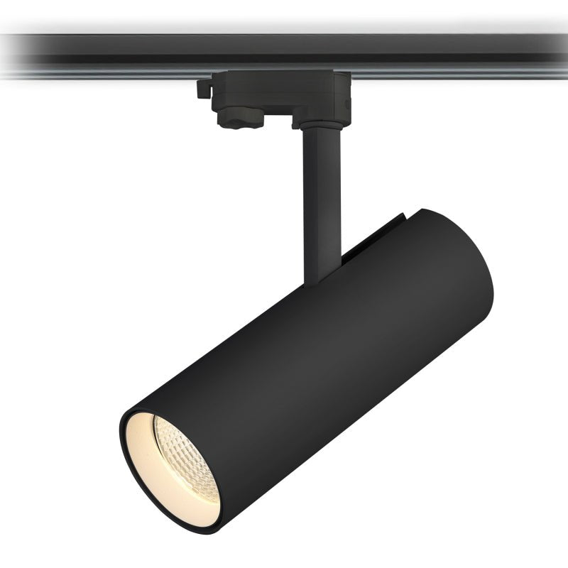 Reflektor szynowy LED 38W 3000K 24° czarny do szyn 3 - fazowych - LAITICA