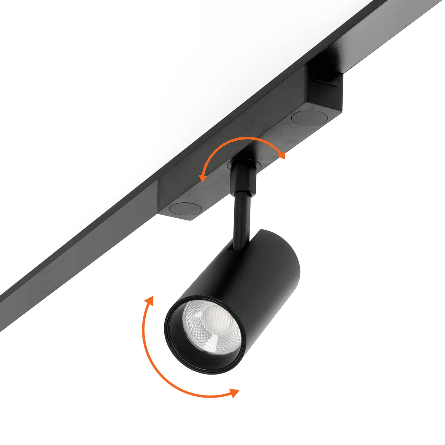 Reflektor Szynowy Magnetyczny LED 10W 3CCT Czarny - LAITICA