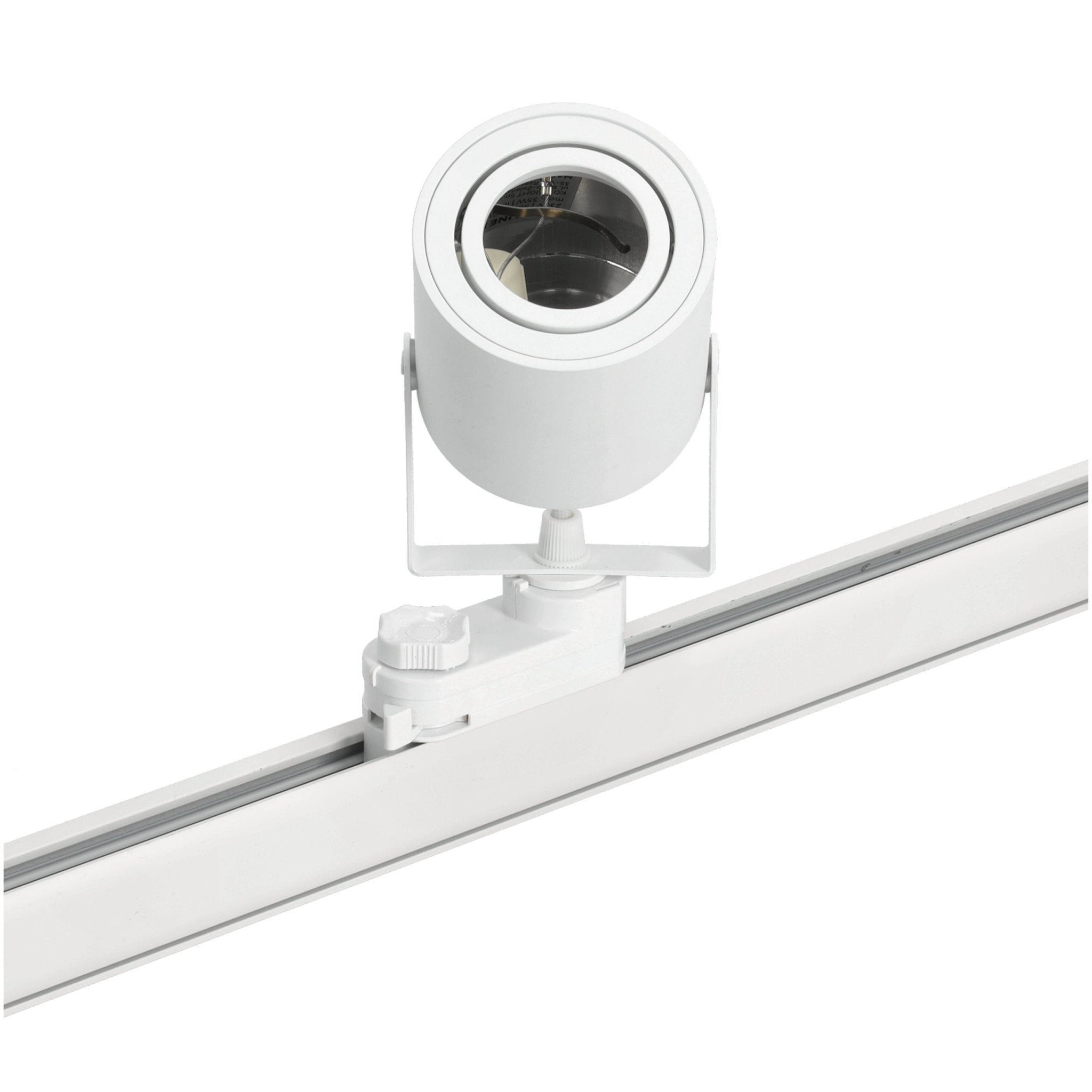 Reflektor Szynowy Spot Biały Oprawa GU10 do Systemu Szynowego Regulowana - LAITICA