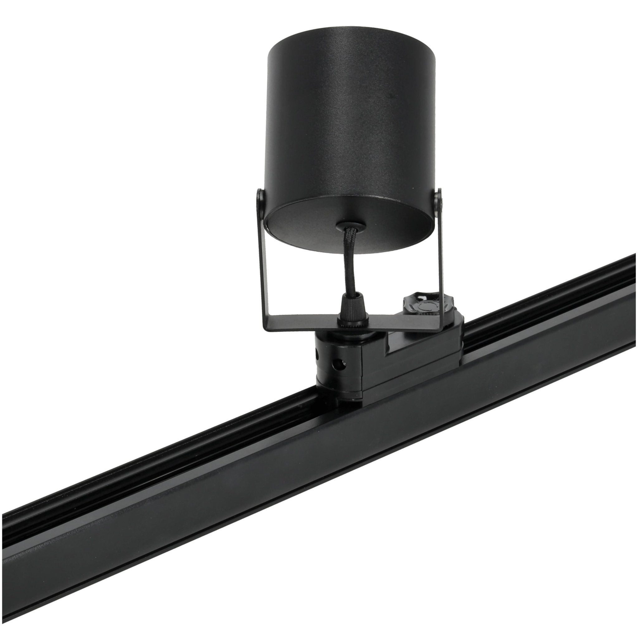 Reflektor Szynowy Spot Czarny Oprawa GU10 do Systemu Szynowego Regulowana - LAITICA