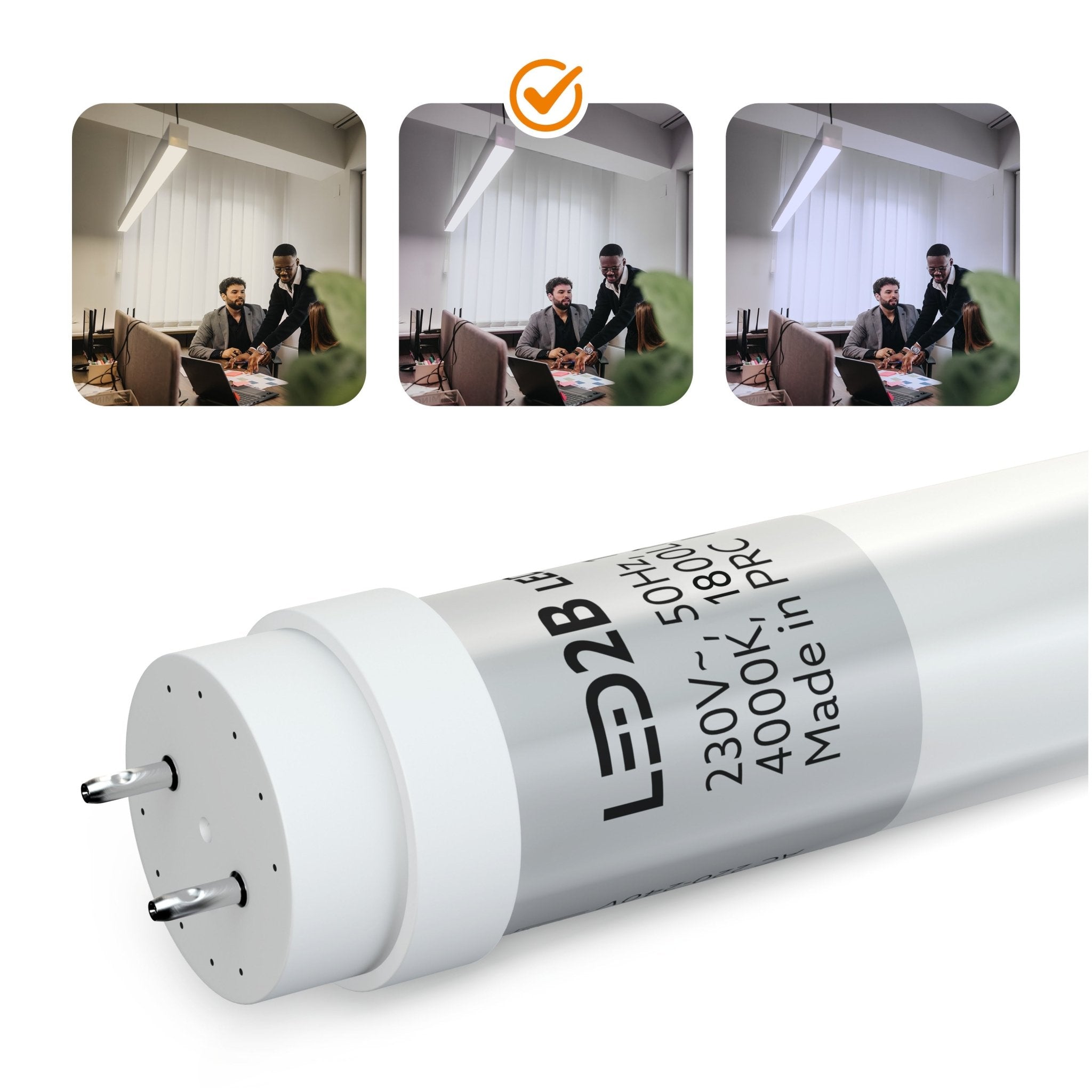 Świetlówka LED T8 18W 120 cm TUBA G13 barwa NEUTRALNA BIAŁA 1800lm mocna - LAITICA