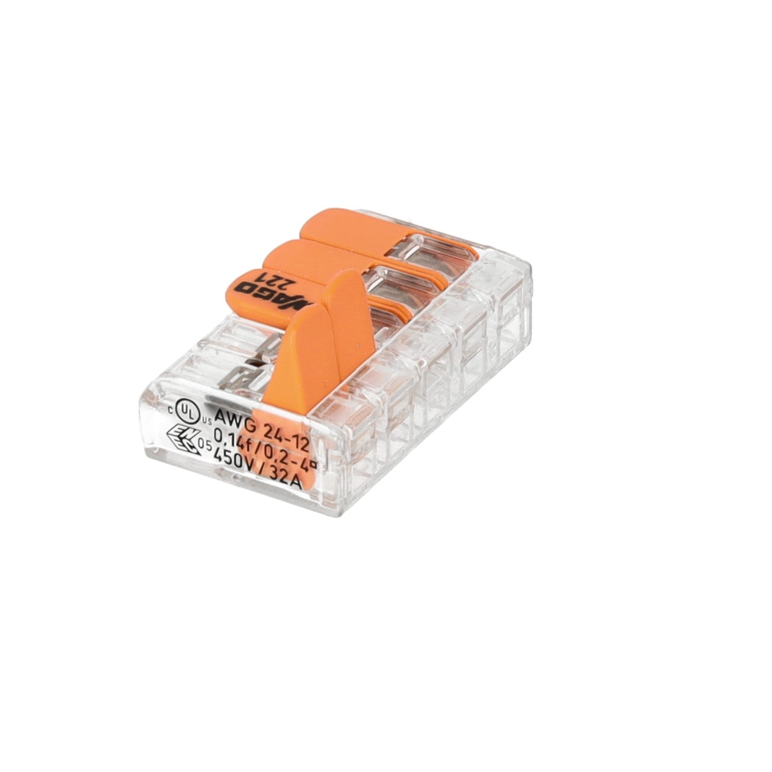 Szybkozłączka WAGO 5 gniazd 0,14 - 4mm 221 - 415 złączka zaciskowa - LAITICA