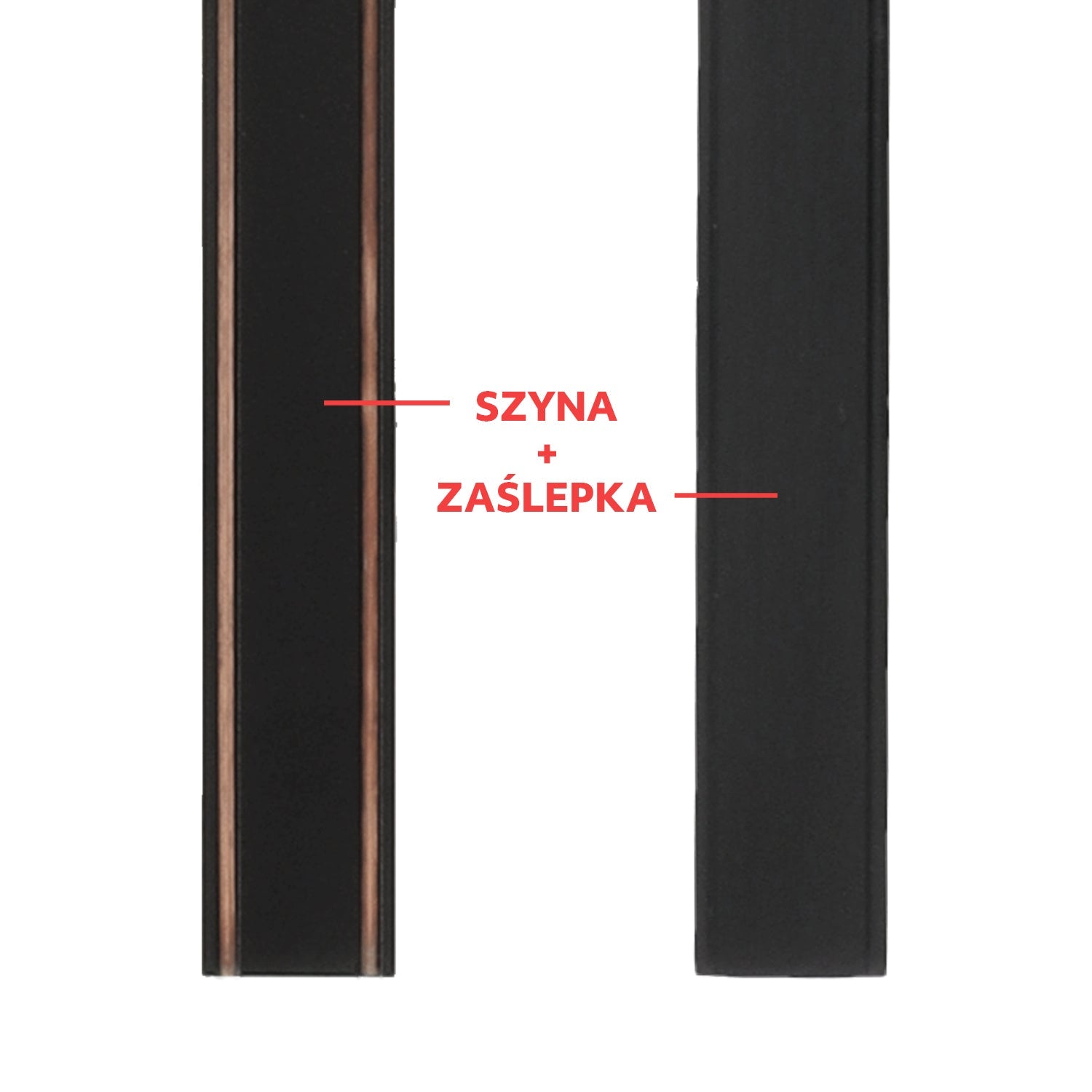 Szyna magnetyczna jednofazowa natynkowa – system oświetlenia magnetycznego 48V - LAITICA