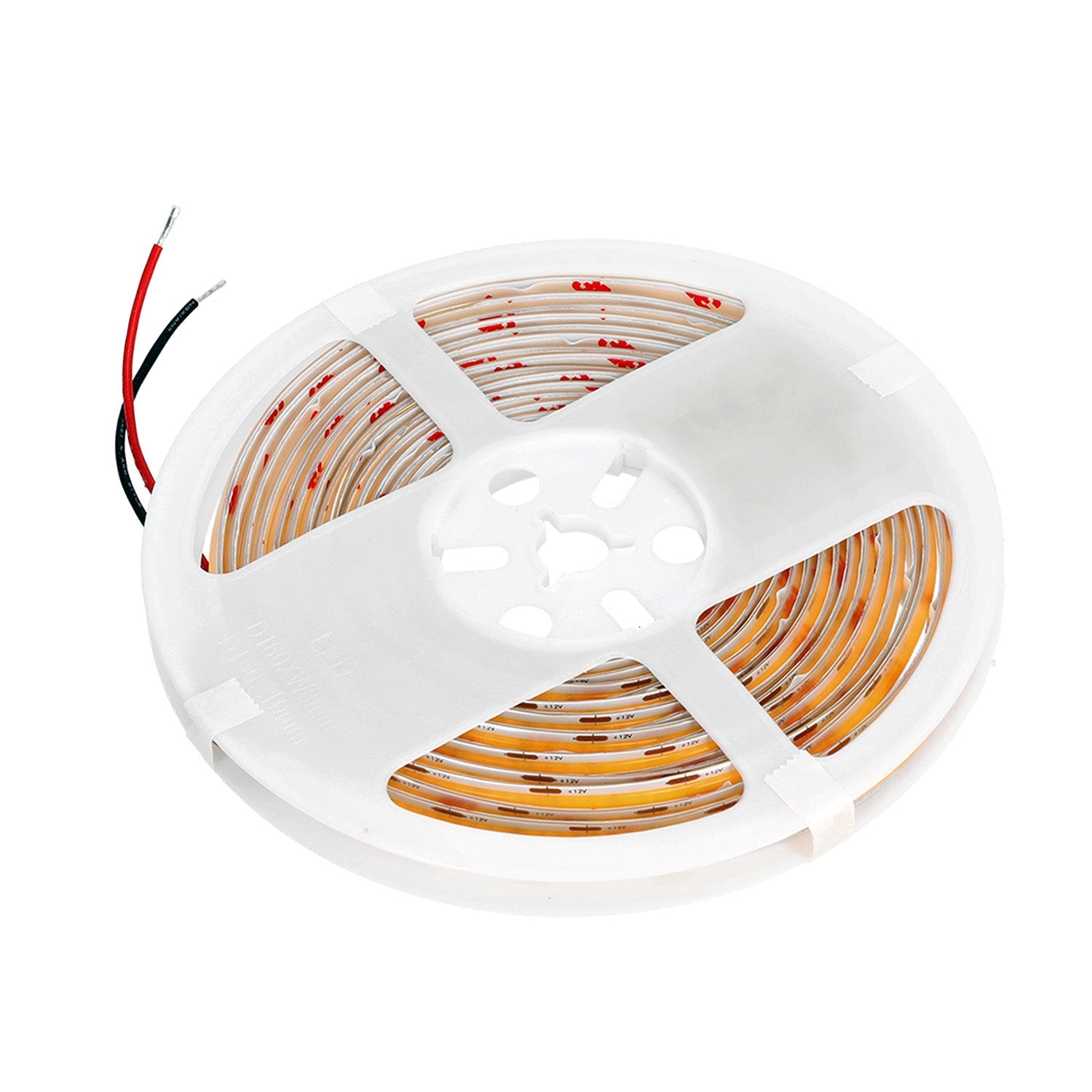 Taśma LED TIRA 12V barwa ciepła 320 diod COB 5m IP20 możliwość cięcia - LAITICA