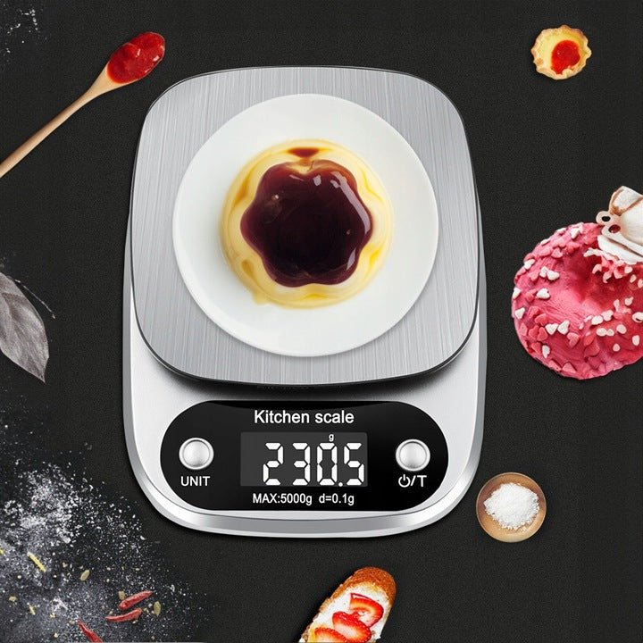 Waga Kuchenna PRECYZYJNA 5000g/0,1g WYŚWIETLACZ LCD JUBILERSKA - LAITICA