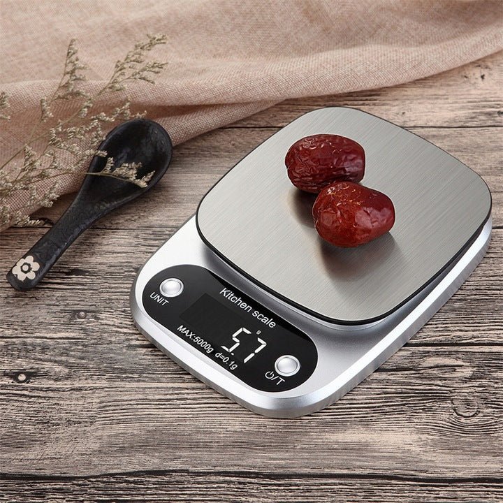 Waga Kuchenna PRECYZYJNA 5000g/0,1g WYŚWIETLACZ LCD JUBILERSKA - LAITICA