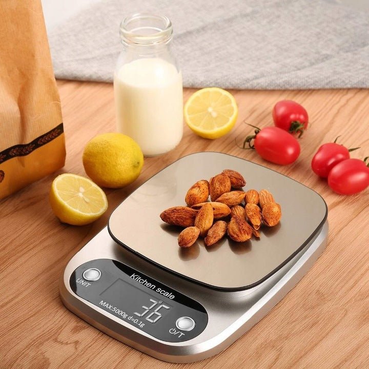 Waga Kuchenna PRECYZYJNA 5000g/0,1g WYŚWIETLACZ LCD JUBILERSKA - LAITICA