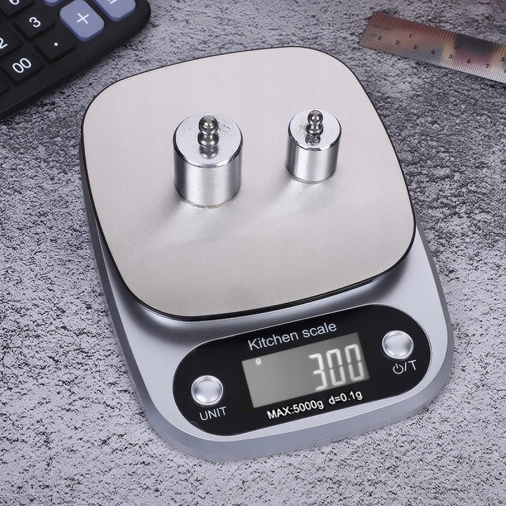Waga Kuchenna PRECYZYJNA 5000g/0,1g WYŚWIETLACZ LCD JUBILERSKA - LAITICA