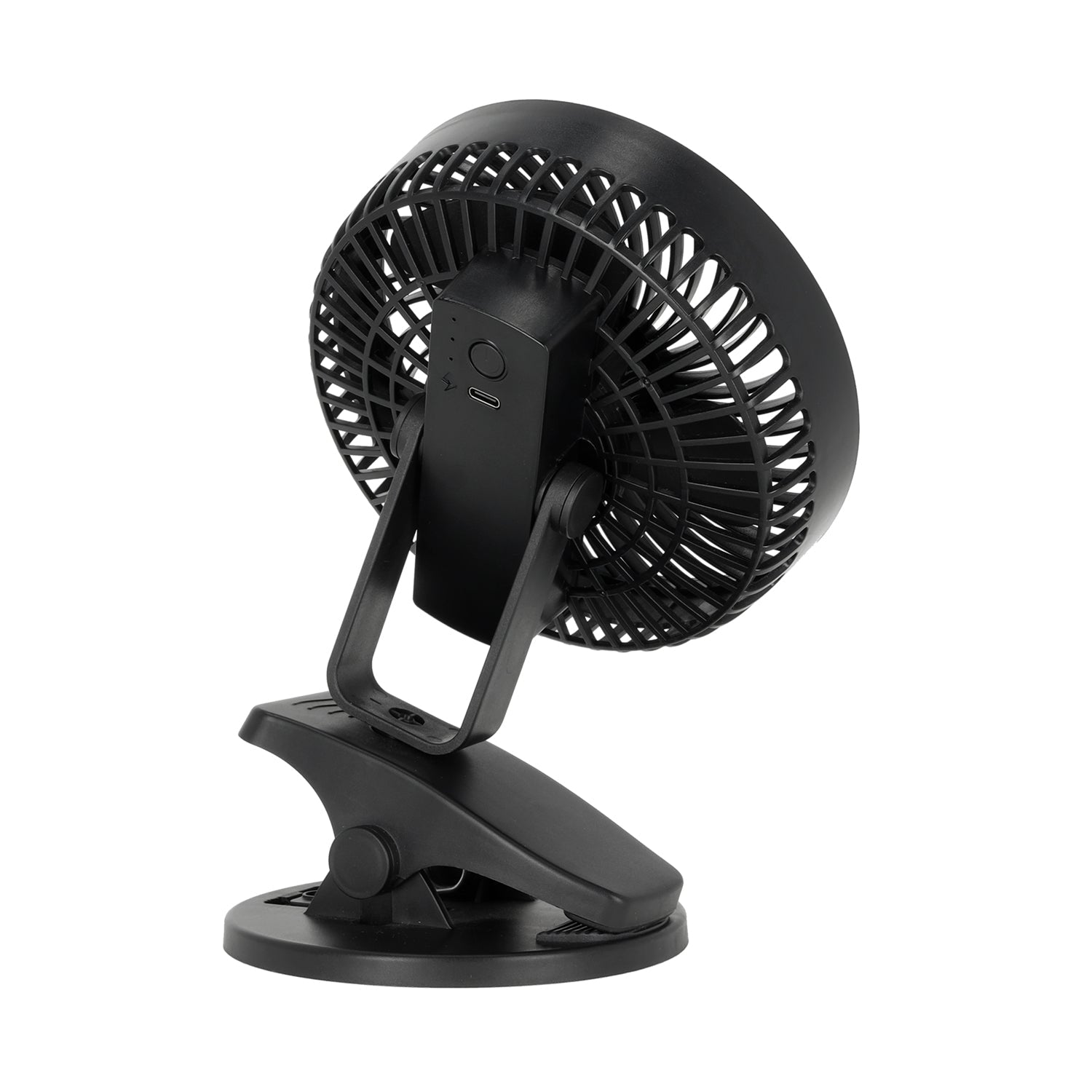 Wentylator biurkowy VIENTO CLIP czarny - LAITICA